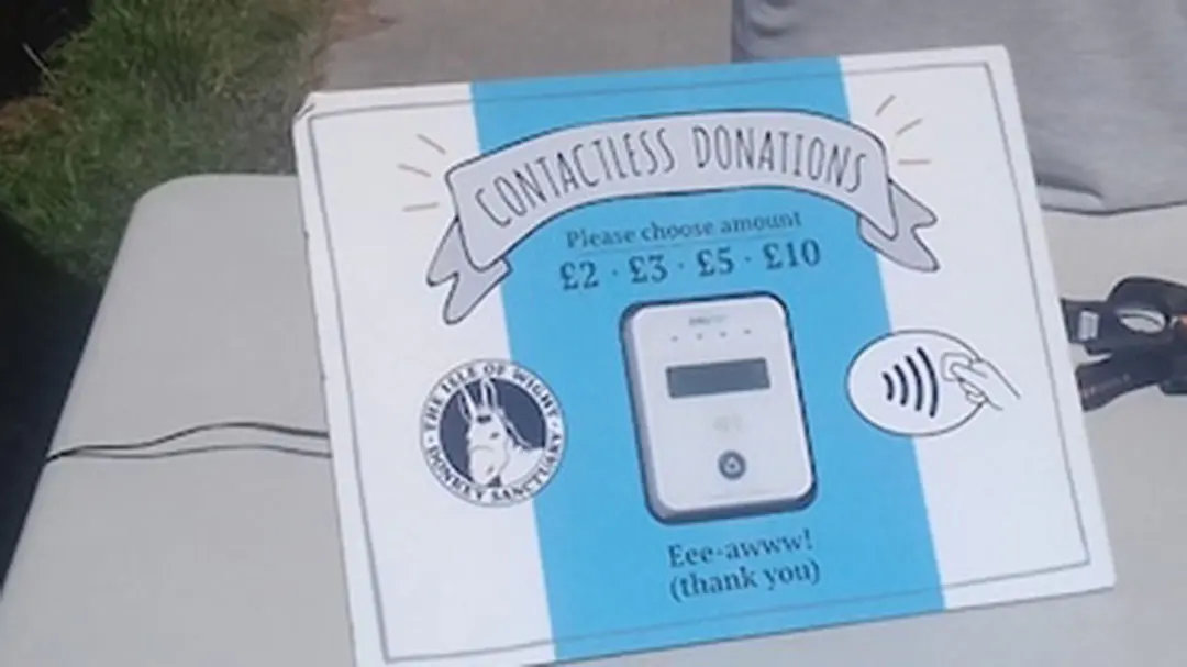 Isle of Wight Donkey Sanctuary finds contactless success with Payacharity