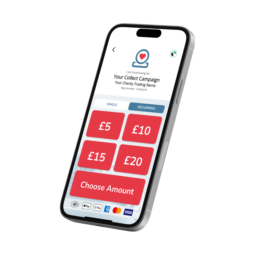 Fundraiser using the Toucan Collect app